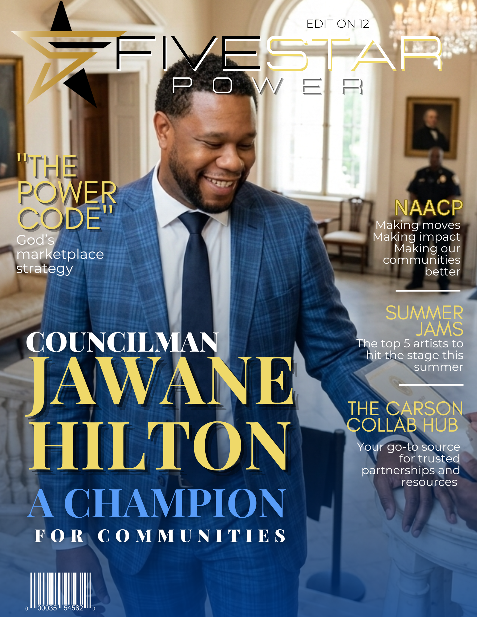 12th Edition cover — COUNCILMAN JAWANE HILTON